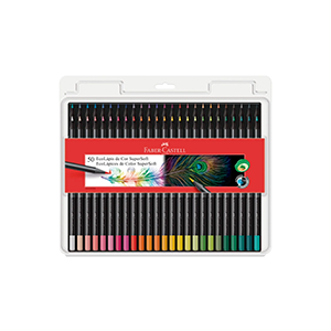 Set 50 lápices de colores Faber Castell ecolápices supersoft